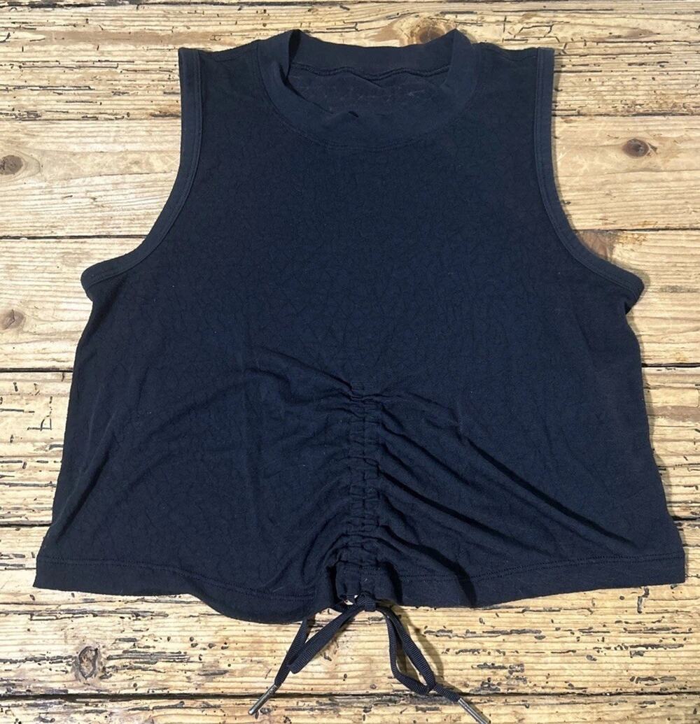 Lululemon Women’s Size 4 Black Veil Cinch Me Up EUC